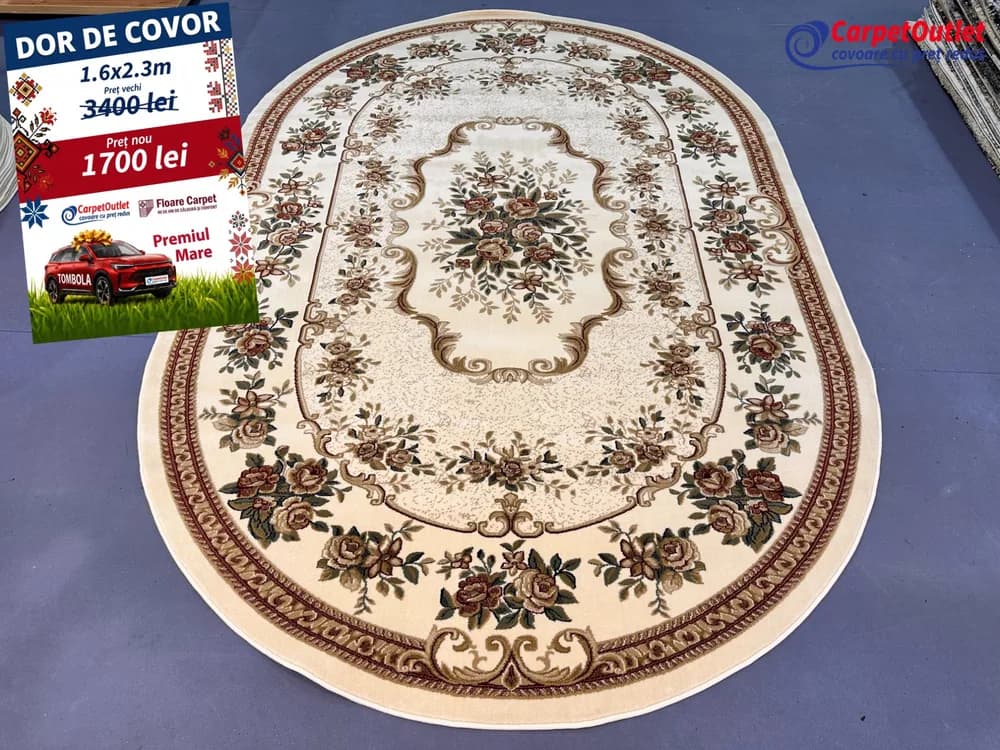 Covor oval Atlas 160x230 480001 - 1