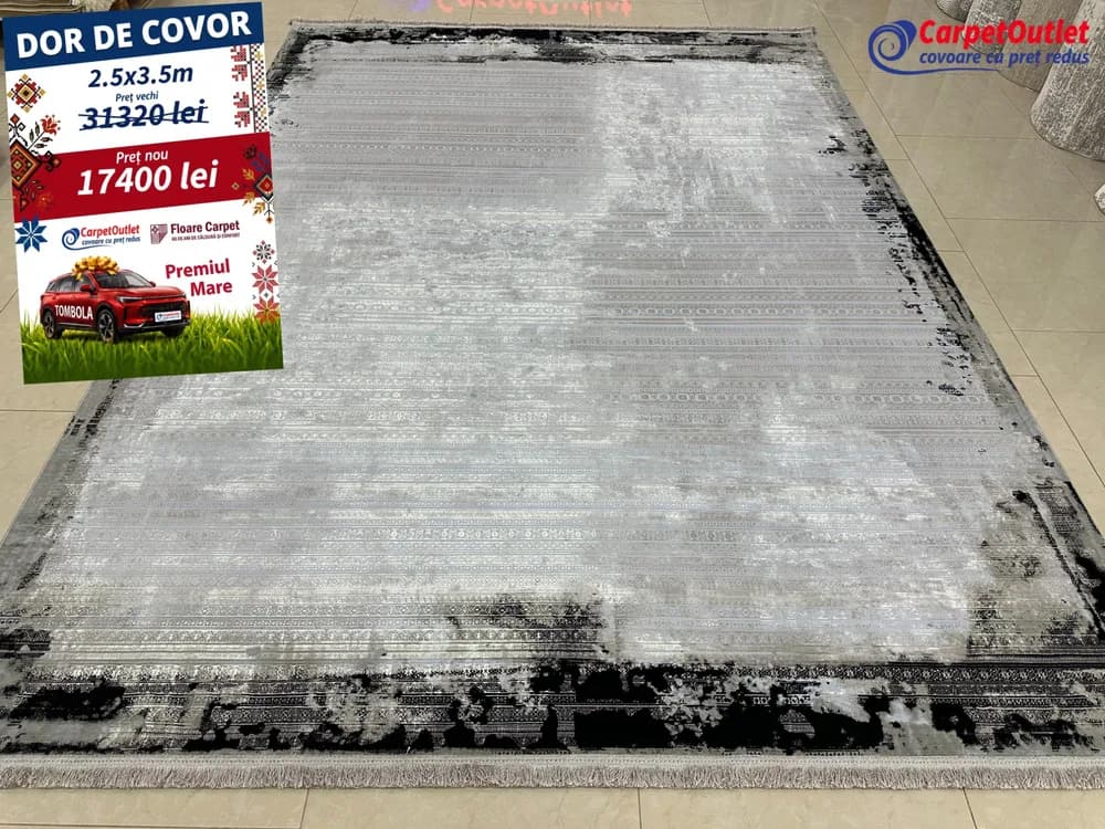 Covor dreptunghiular Viscoza 250x350 940001 - 1