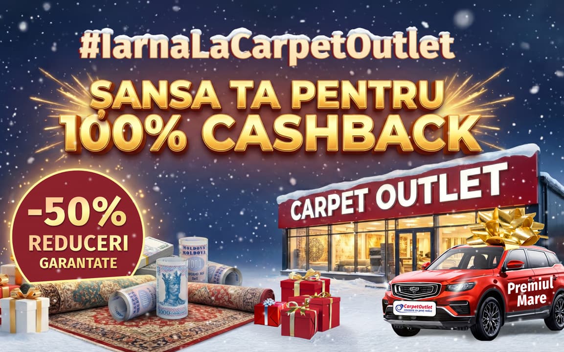 FREE Carpets? Yes! #WinterAtCarpetOutlet and 100% Cashback