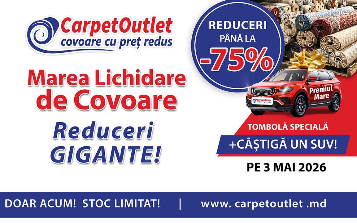 Marea Lichidare de Covoare — Târg la Moldexpo!