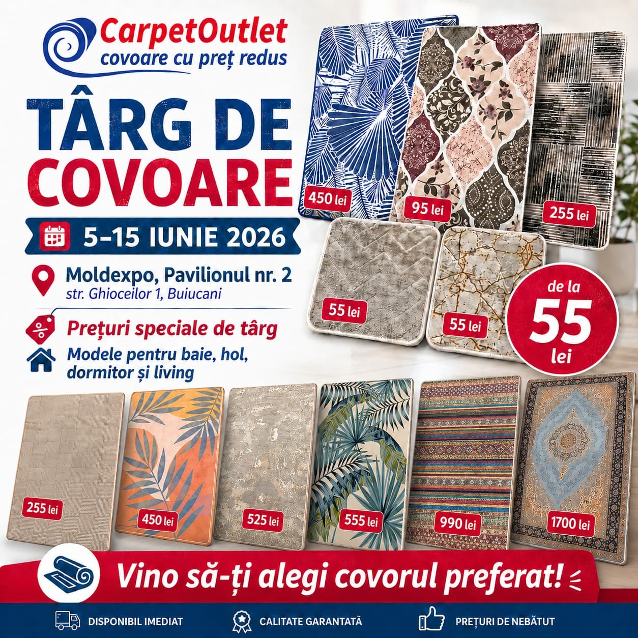 MEGA Carpet Fair at Moldexpo