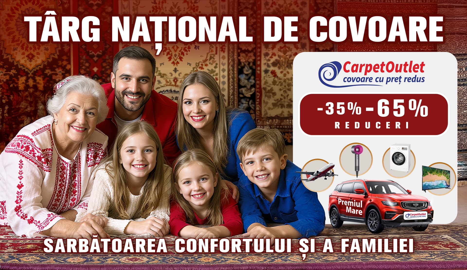 Târg Național de Covoare — Sărbătoarea Confortului și a Familiei