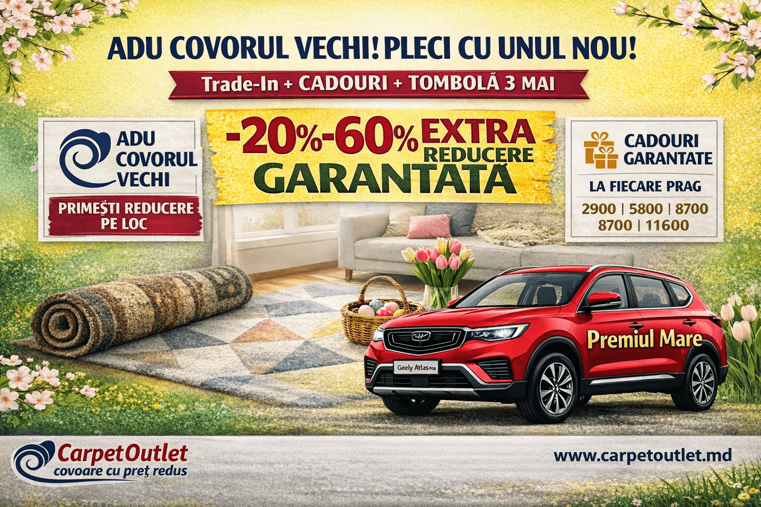 Trade-In la Covoare și Traverse a Început!