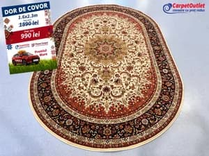 Oval carpet Aquarelle 160x230 46009