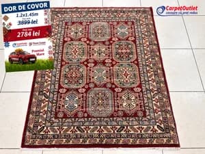 Covor dreptunghiular din lina Antique 120x145 610002