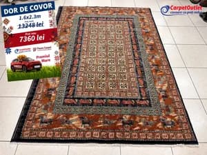 Rectangular wool carpet Antique 160x230 640018