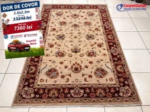 Rectangular wool rug Antique 160x230 640021