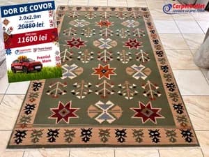 Covor dreptunghiular din lina Antique 200x290 670004