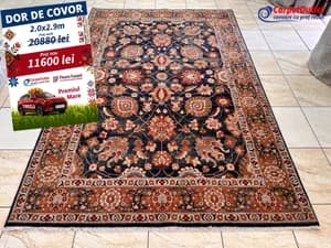 Covor dreptunghiular din lina Antique 200x290 670010