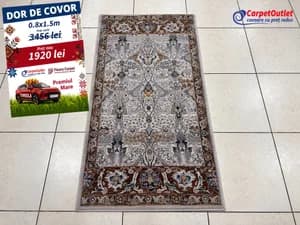 Covor dreptunghiular din lina Antique 80x150 590001