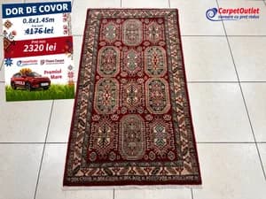 Covor dreptunghiular din lina Antique 80x145 600001