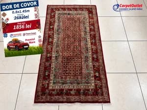 Covor dreptunghiular din lina Antique 81x145 600004