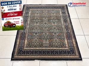 Covor dreptunghiular din lina Antique 120x145 610001