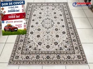 Covor dreptunghiular din lina Bella 160x230 650015
