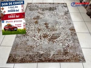 Covor dreptunghiular din lina Bella 160x230 650017