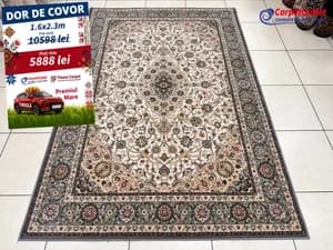 Rectangular wool carpet Bella 160x230 650026