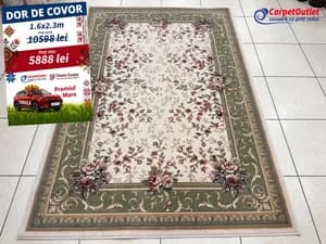 Rectangular wool rug Bella 160x230 650027