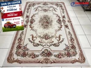 Covor dreptunghiular din lina Bella 200x300 680007