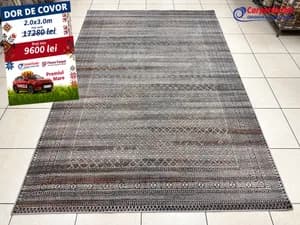Covor dreptunghiular din lina Bella 200x300 680013