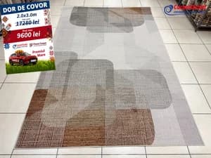 Rectangular wool carpet Bella 200x300 680024