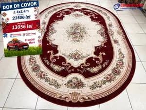 Oval wool carpet Bella 240x340 550005