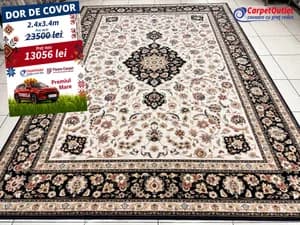 Covor dreptunghiular din lina Bella 240x340 550010