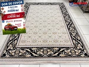 Covor dreptunghiular din lina Bella 240x340 550012