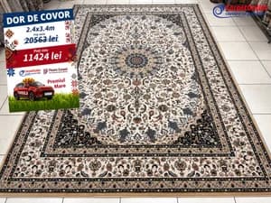 Covor dreptunghiular din lina Covoare Ungheni 240x340 550003
