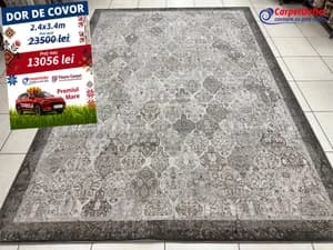 Rectangular wool carpet Bella 240x340 550004