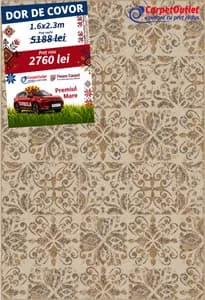 Covor dreptunghiular din lina Floare Carpet 160x230 740008