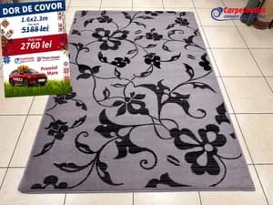 Covor dreptunghiular din lina Floare Carpet 160x230 740011