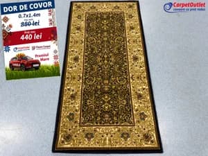 Covor dreptunghiular din lina Floare Carpet 70x140 620009
