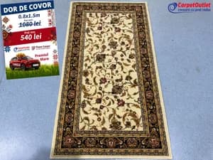 Covor dreptunghiular din lina Floare Carpet 80x150 630001