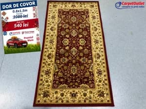 Covor dreptunghiular din lina Floare Carpet 80x150 630002