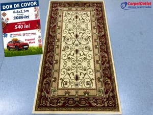 Covor dreptunghiular din lina Floare Carpet 80x150 630003