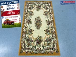 Covor dreptunghiular din lina Floare Carpet 80x150 630005