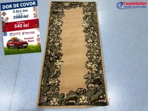Covor dreptunghiular din lina Floare Carpet 80x150 630009