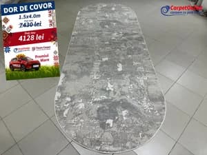 Covor oval La cassa 150x400 860003