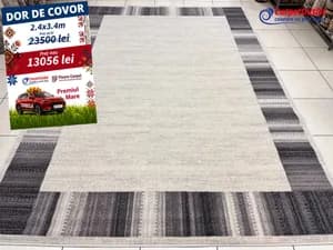 Rectangular wool carpet Bella 240x340 550006