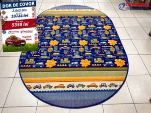 Covor oval Floare carper 200x300 560002