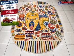 Covor oval Floare carper 200x300 560003