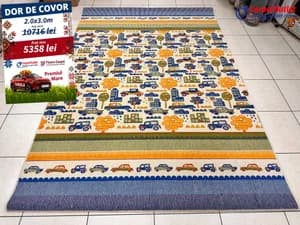 Covor dreptunghiular Floare Carper 200x300 560005