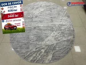 Covor oval La cassa 200x250 870004