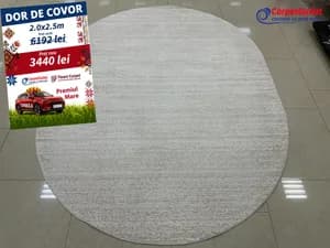 Covor oval La cassa 200x250 870005