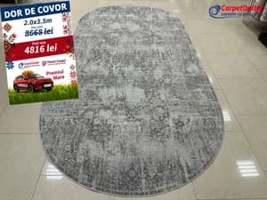 Covor oval La cassa 200x350 880002