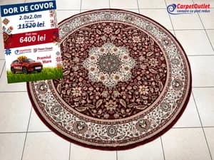 Round carpet Bella 200x200 660002