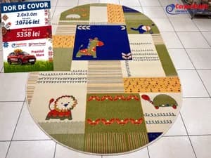 Covor oval Floare carper 200x300 560001