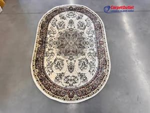 Oval carpet Isfahan 100x150 1054002