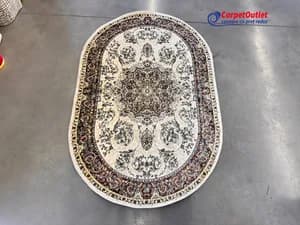 Oval carpet Isfahan 100x150 1054003