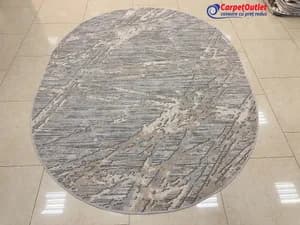 Oval carpet La cassa 200x250 870007